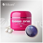 pearl 8 Midnight Violet base one żel kolorowy gel kolor SILCARE 5 g